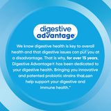 Sans arômes artificiels, goût naturel des gommes Digestive Advantage.