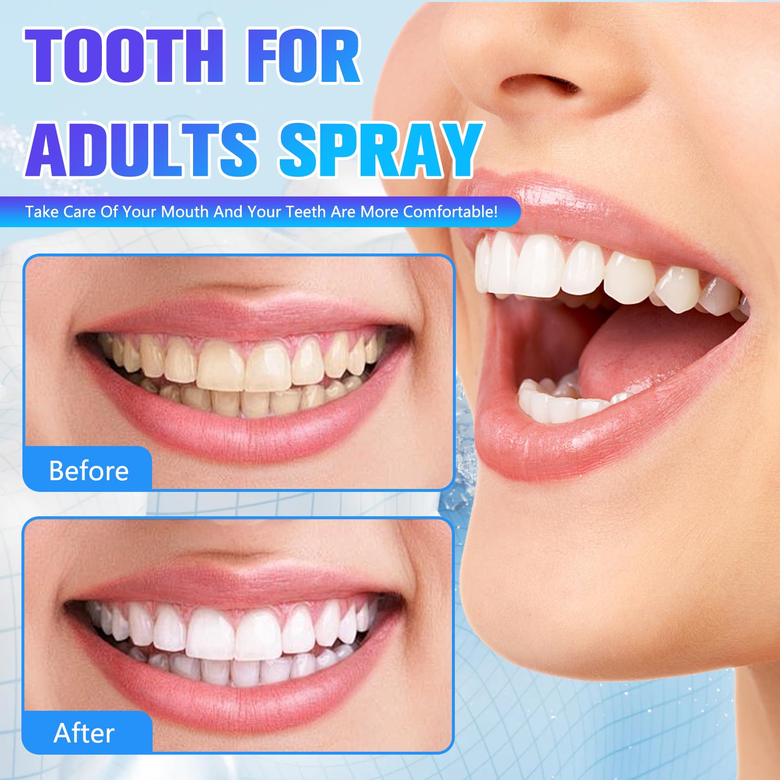 Diinou 2Pack Tooth Relief spray — format compact, prêt à être glissé dans la poche