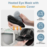 Dikuer masque-yeux-couverture-amovible-lavable: nettoyage facile et hygiène oculaire.