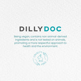 DILLYDOC dentifrice sans fluor menthe naturelle pour la famille.