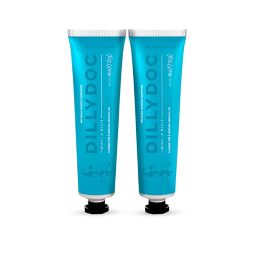 DILLYDOC dans le tube bioplastique écologique, réduction d'empreinte.