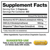 Dimberine : Berberine haute pureté—potentiel soutien digestif et immunitaire.