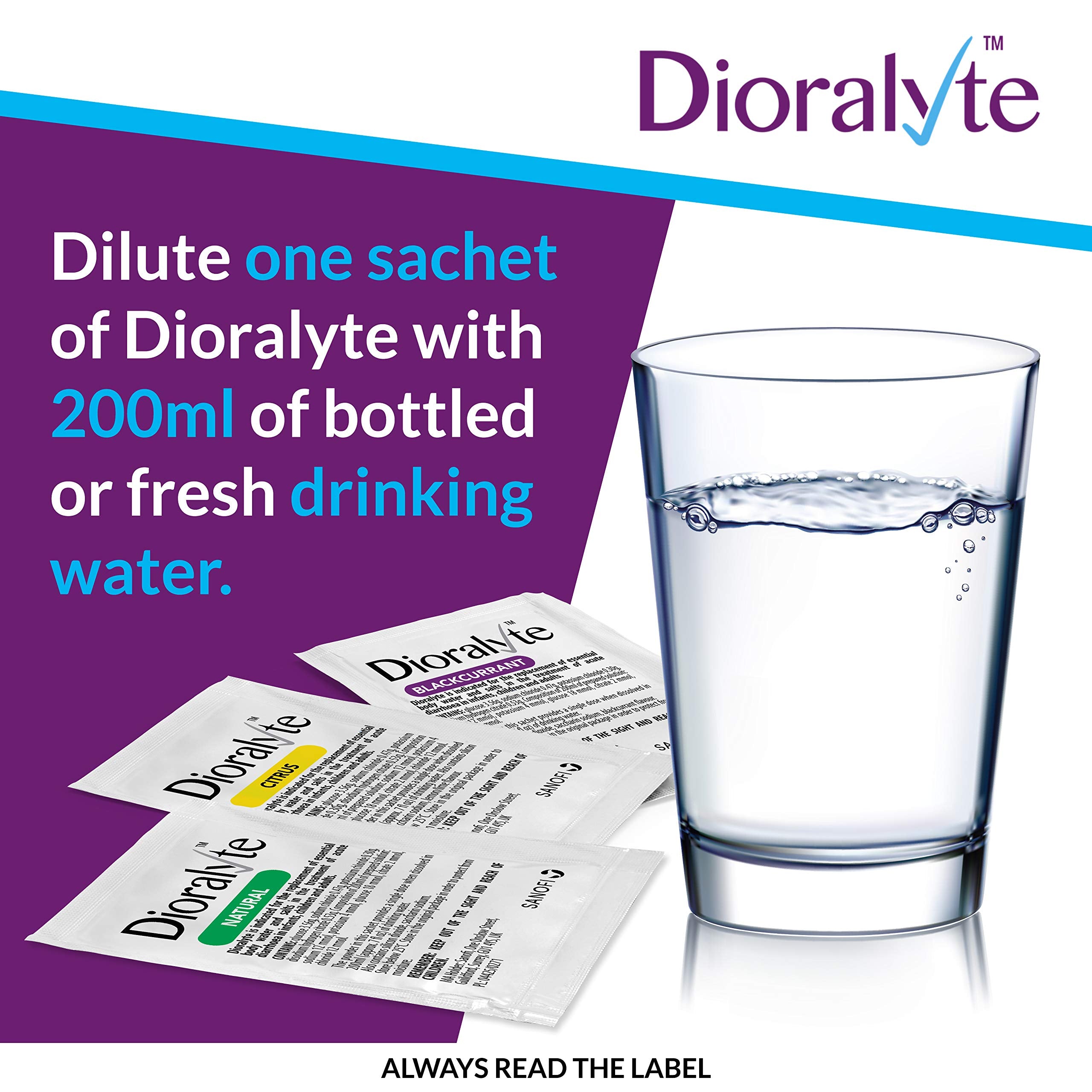 Dioralyte sachets citron usage voyage : idéal lors de déplacements ou activités en plein air.