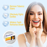 Texture fine de la poudre dentaire DISAAR Beauty