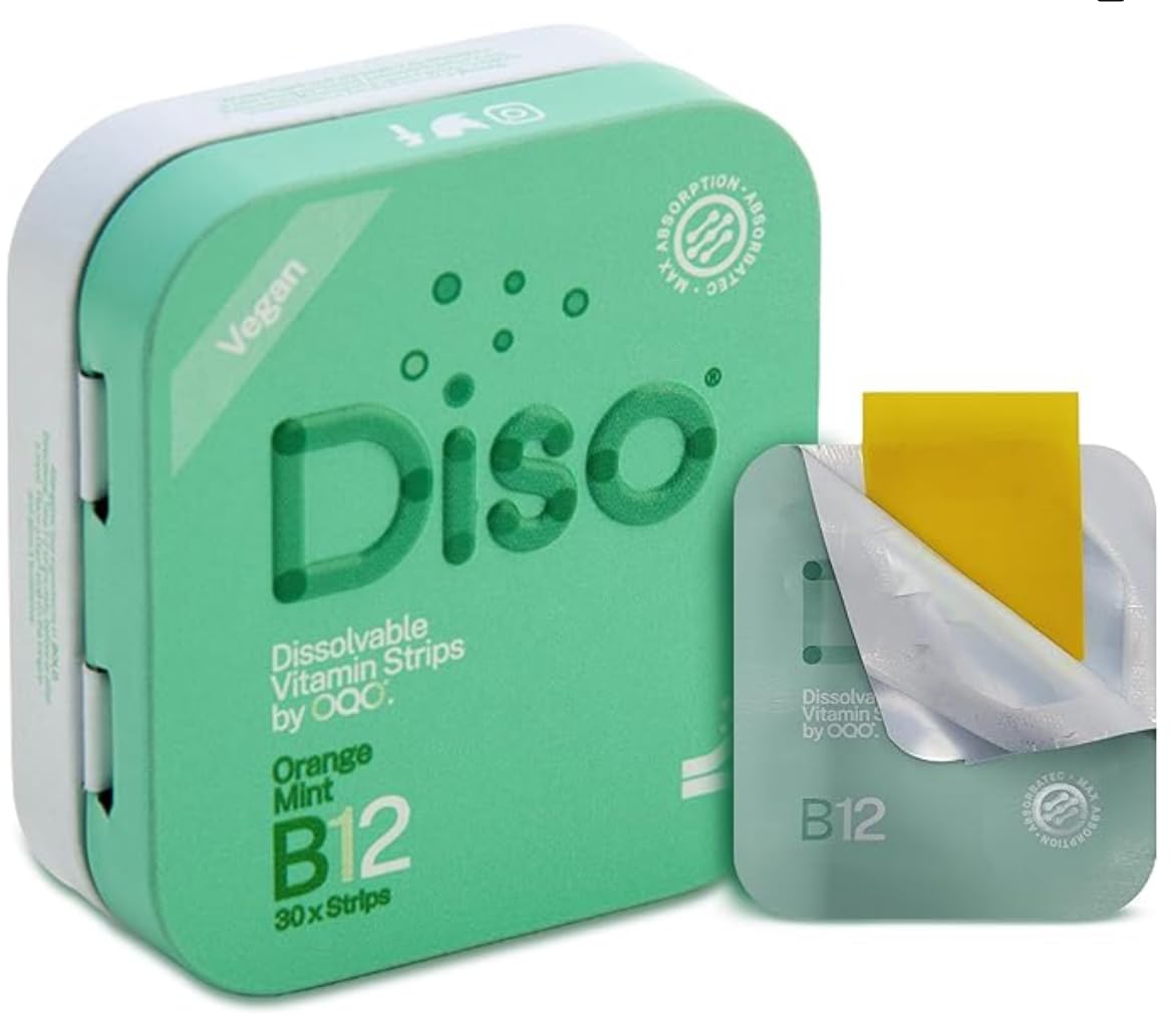 Bande dissolvante DISO B12 pour usage quotidien sans eau.