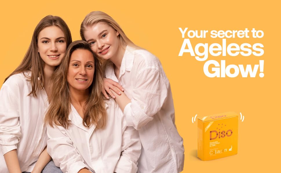 DISO Collagen Boost — produit vegan sans gluten pour divers régimes