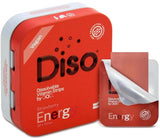 DISO Energy: emballage pratique pour énergie en déplacement.