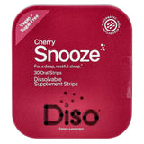 DISO Snooze emballage cerise, pratique et prêt à emporter pour le soir.
