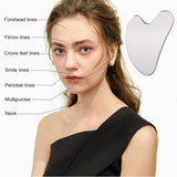 Ditind Gua Sha zone des yeux : détente ciblée et réduction de tension.