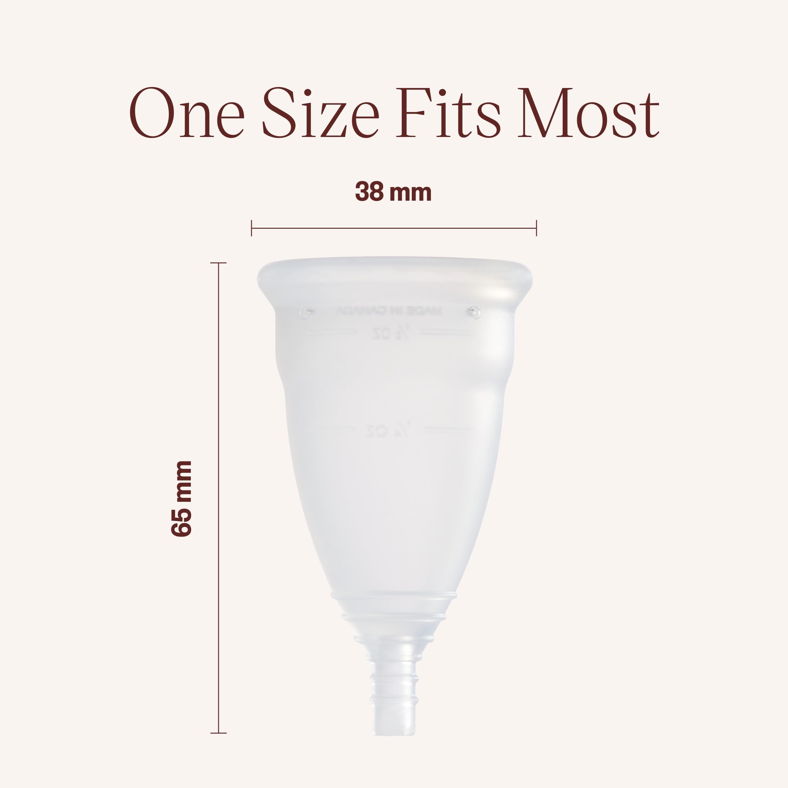 DIVA Cup Modèle 0, orifices d’aération anti-fuite pour une meilleure étanchéité.