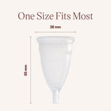 DIVA Cup Modèle 0, orifices d’aération anti-fuite pour une meilleure étanchéité.