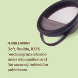 Diva Disc pliable, taille compacte à emporter comme un tampon.