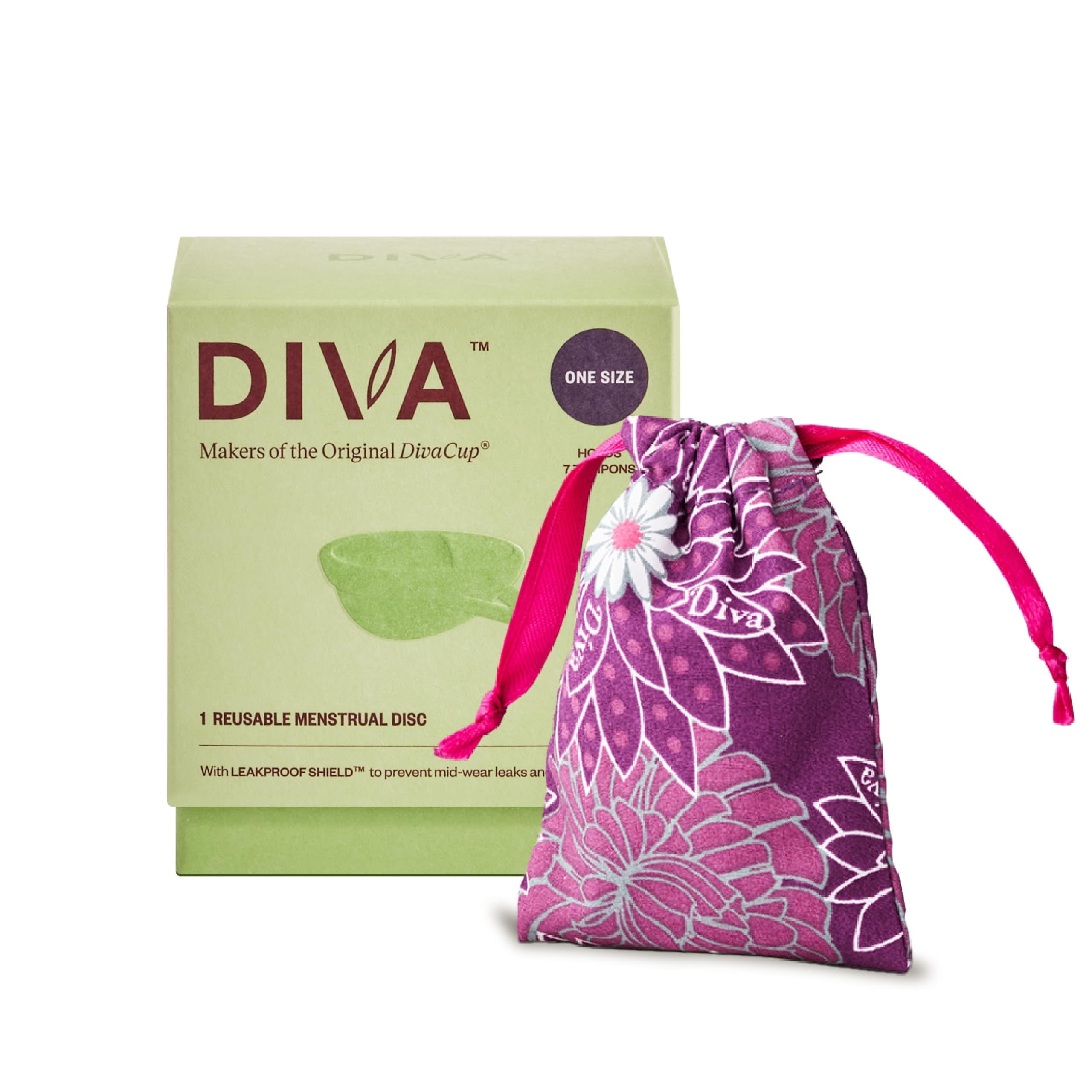 DIVA Disc en silicone médical pour une protection réutilisable et respectueuse de l'environnement.