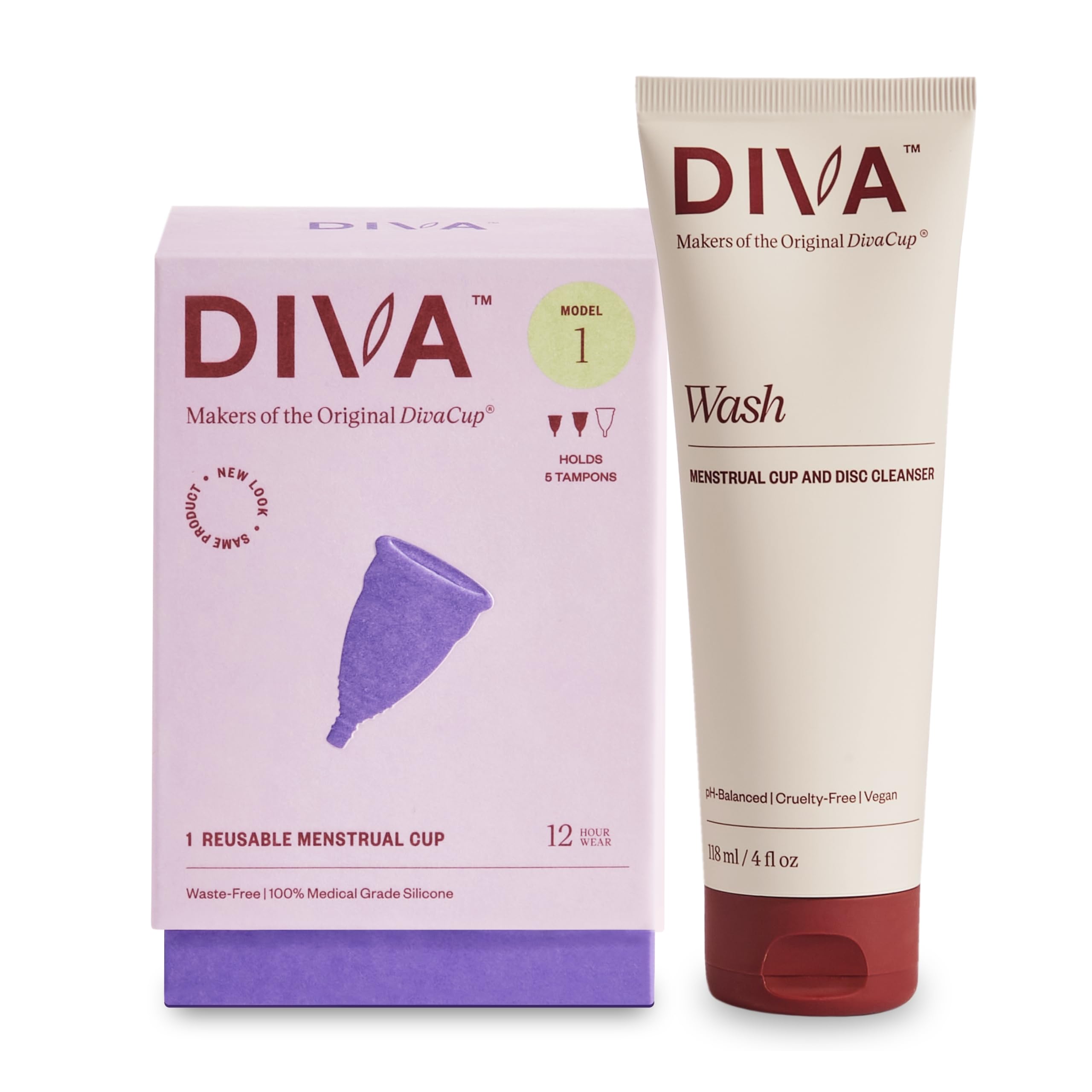 Diva Cup Modèle 1 en insertion facile et pratique