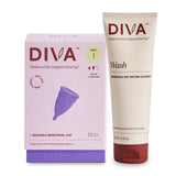 Diva Cup Modèle 1 en insertion facile et pratique