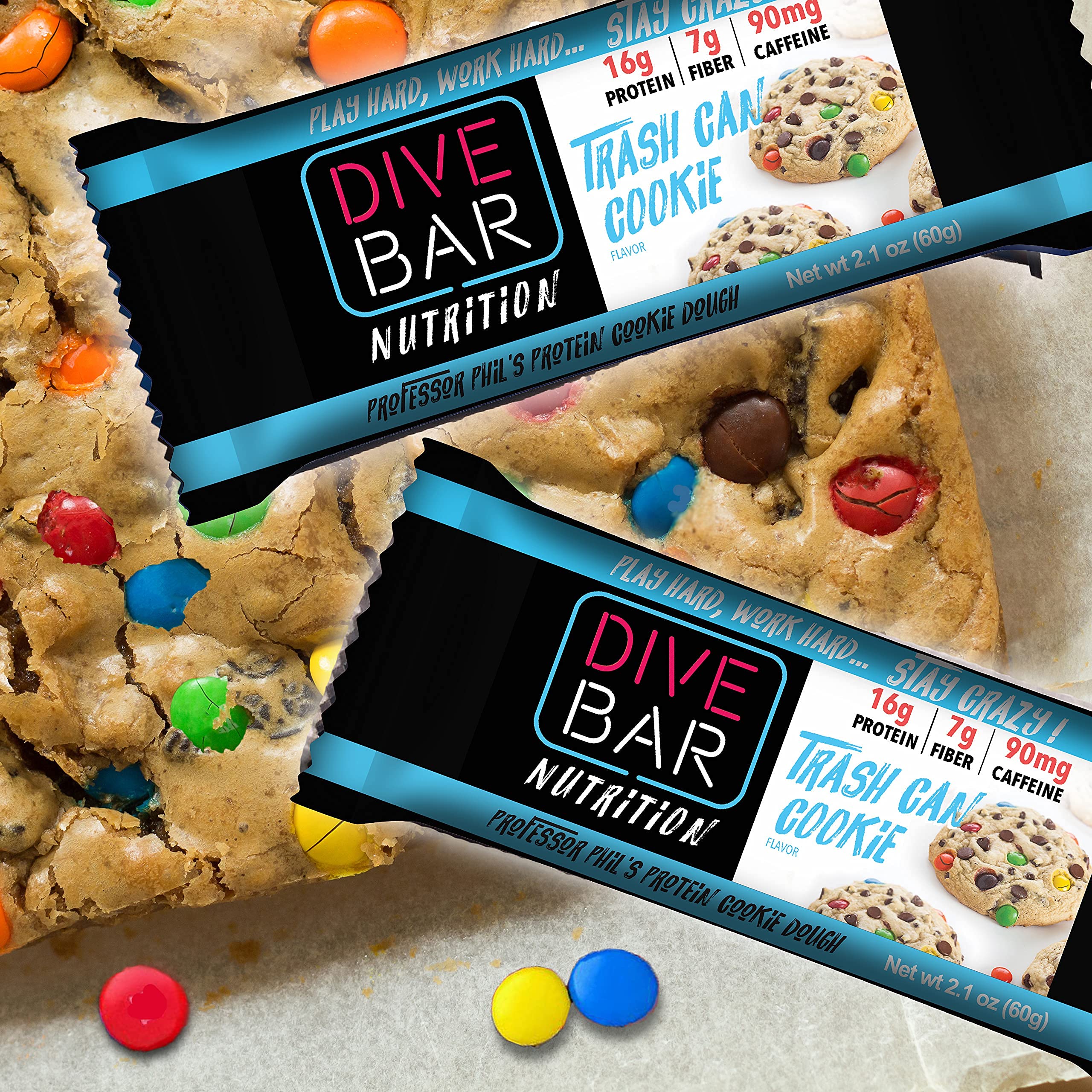 Barre Dive Bar Nutrition caffeinée, usage quotidien comme petite douceur énergisante.