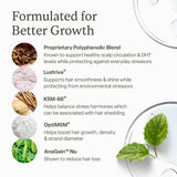 Divi vitamines cheveux capsules prise quotidienne pour densité et brillance.