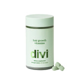 Divi vitamines cheveux flacon soutient potentiel à la croissance capillaire.