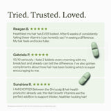 Divi vitamines cheveux ingrédients clés nutrition cuir chevelu.