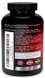 Divine Bounty – étiquette sans OGM, sans soja et sans gluten.