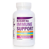 Divine Health Dr. Colbert Immunité : bouteille et capsules, soutien naturel des défenses immunitaires.