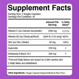 Divine Health extrait de sureau : capsules offrant une texture douce et un soutien saisonnier.