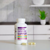 Divine Health vitamine D3 et zinc : capsules pour le soutien du système immunitaire.