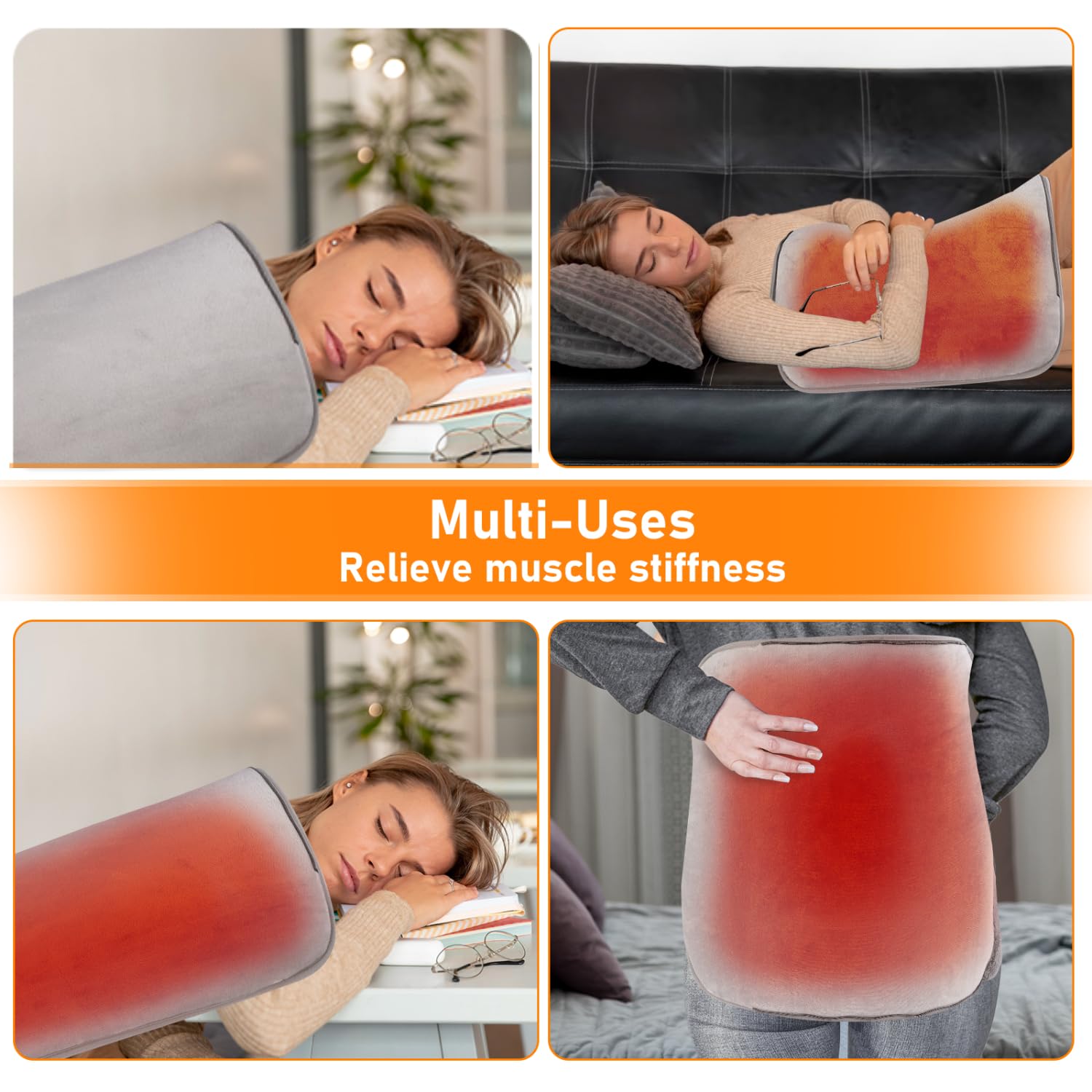 Utilisation dans le lit pour un cocooning chaleureux avec Diweez.