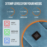 Bouton de contrôle tactile Diweez pour régler rapidement la chaleur.