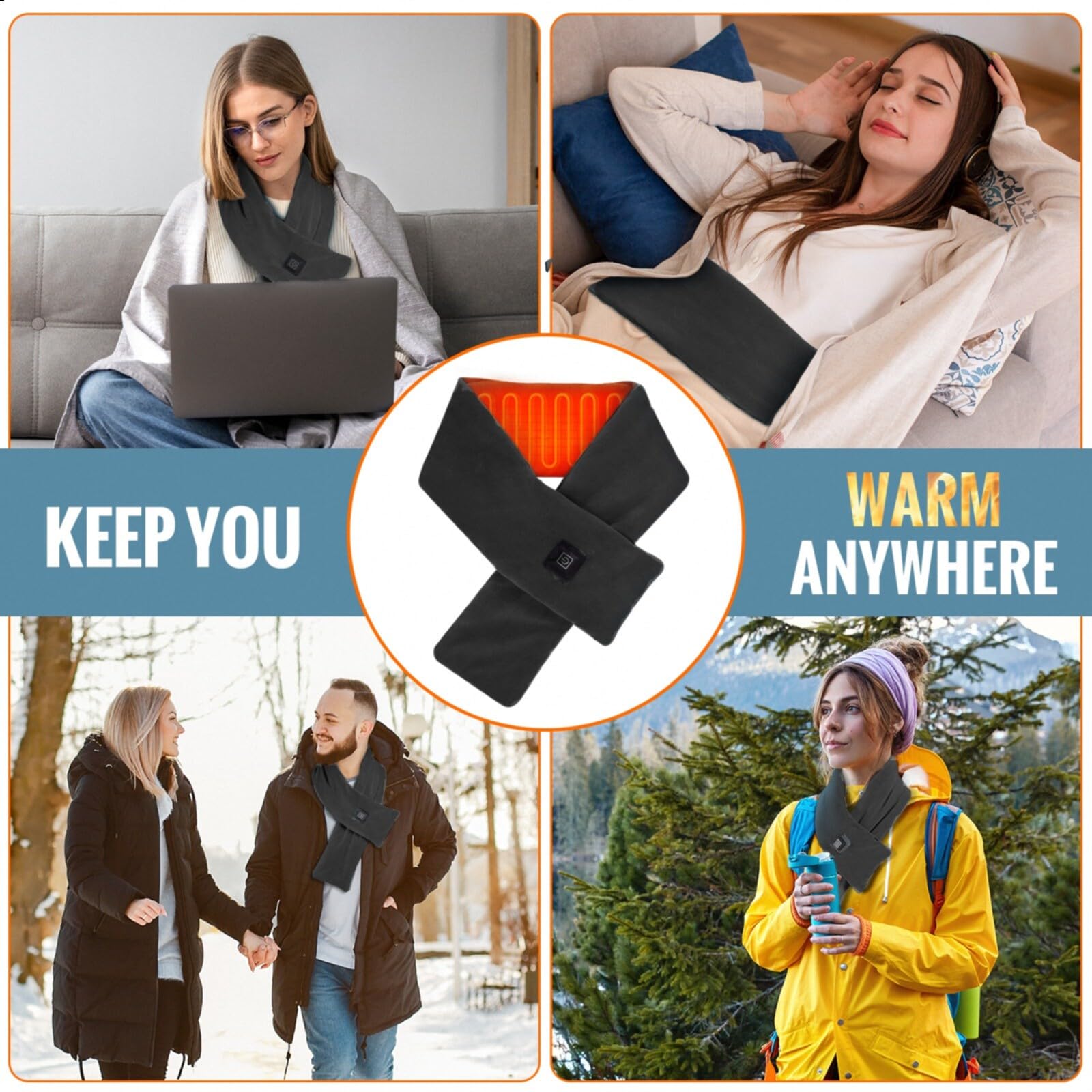 Utilisation en extérieur pour activités hivernales.