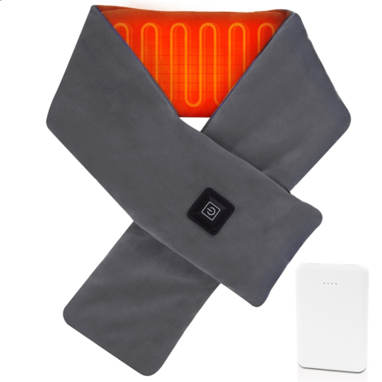 Diweez écharpe chauffante en velours doux pour un confort enveloppant
