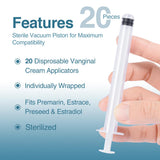 Dizzily applicateur compatible avec tubes à bouchon fileté.