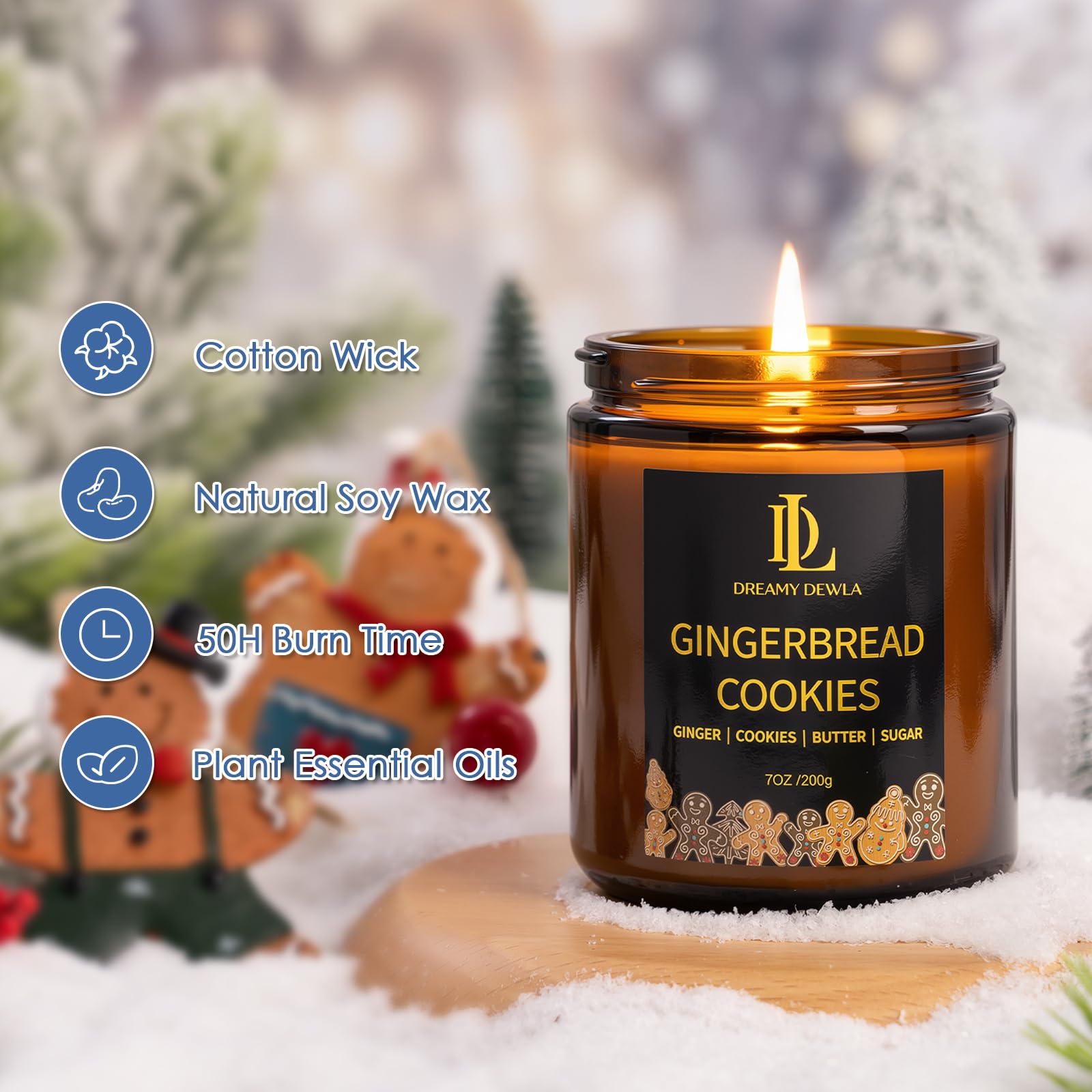DL DREAMY DEWLA pin-et-cedre-bougie: note boisée parfaite pour Noël.