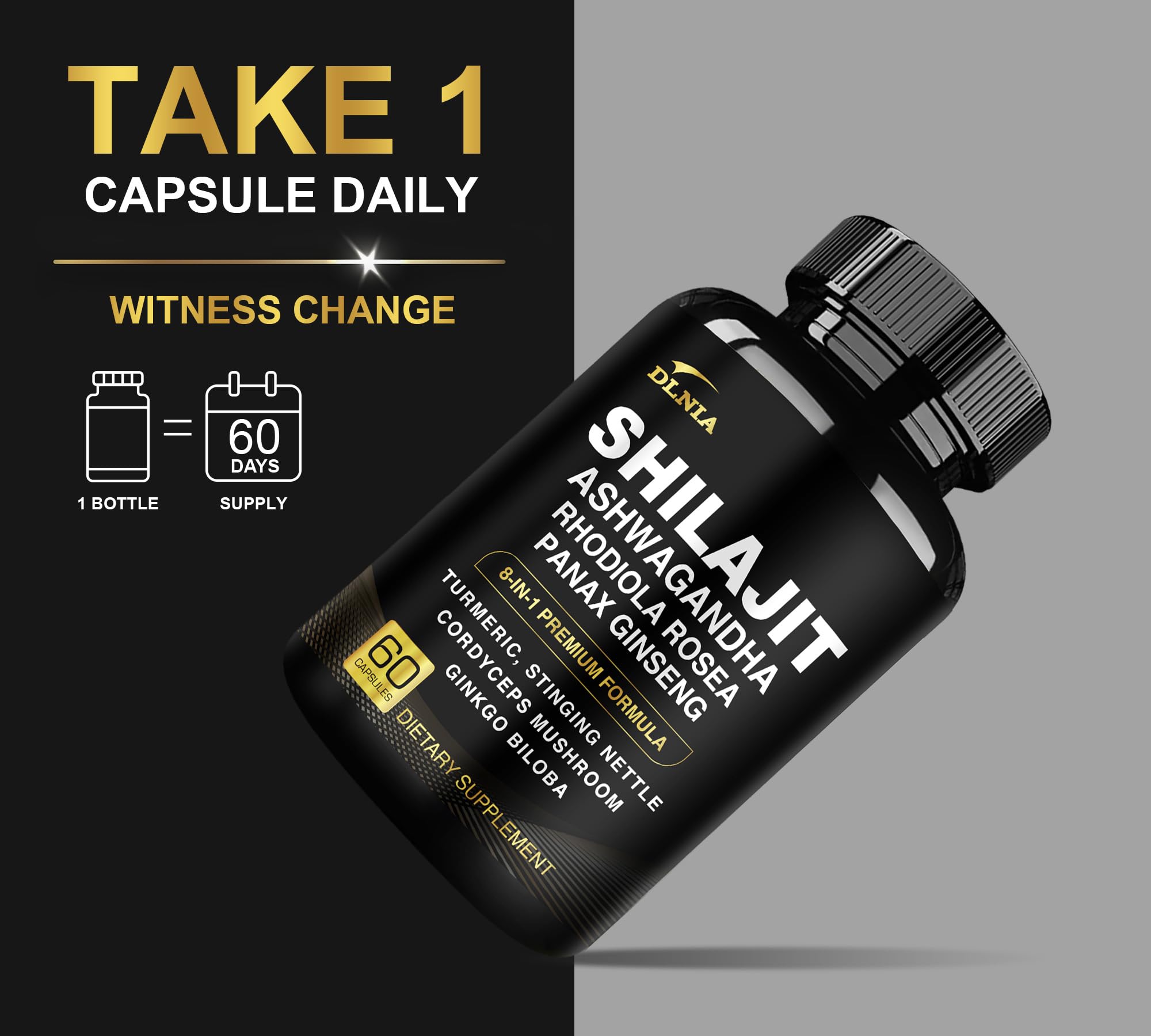 DLNIA Immunité et bien-être: capsules pour l'équilibre quotidien