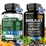 DLNIA Shilajit en bouteille: énergie naturelle potentielle et vitalité.