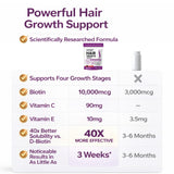 DLOISW gommes-cheveux : saveur mélange baies pour une expérience agréable.