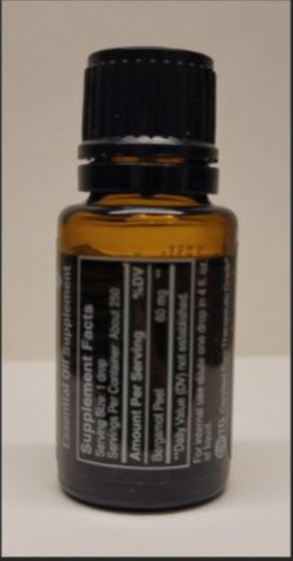 doTERRA Bergamot — ajout dans le thé, parfume Earl Grey.