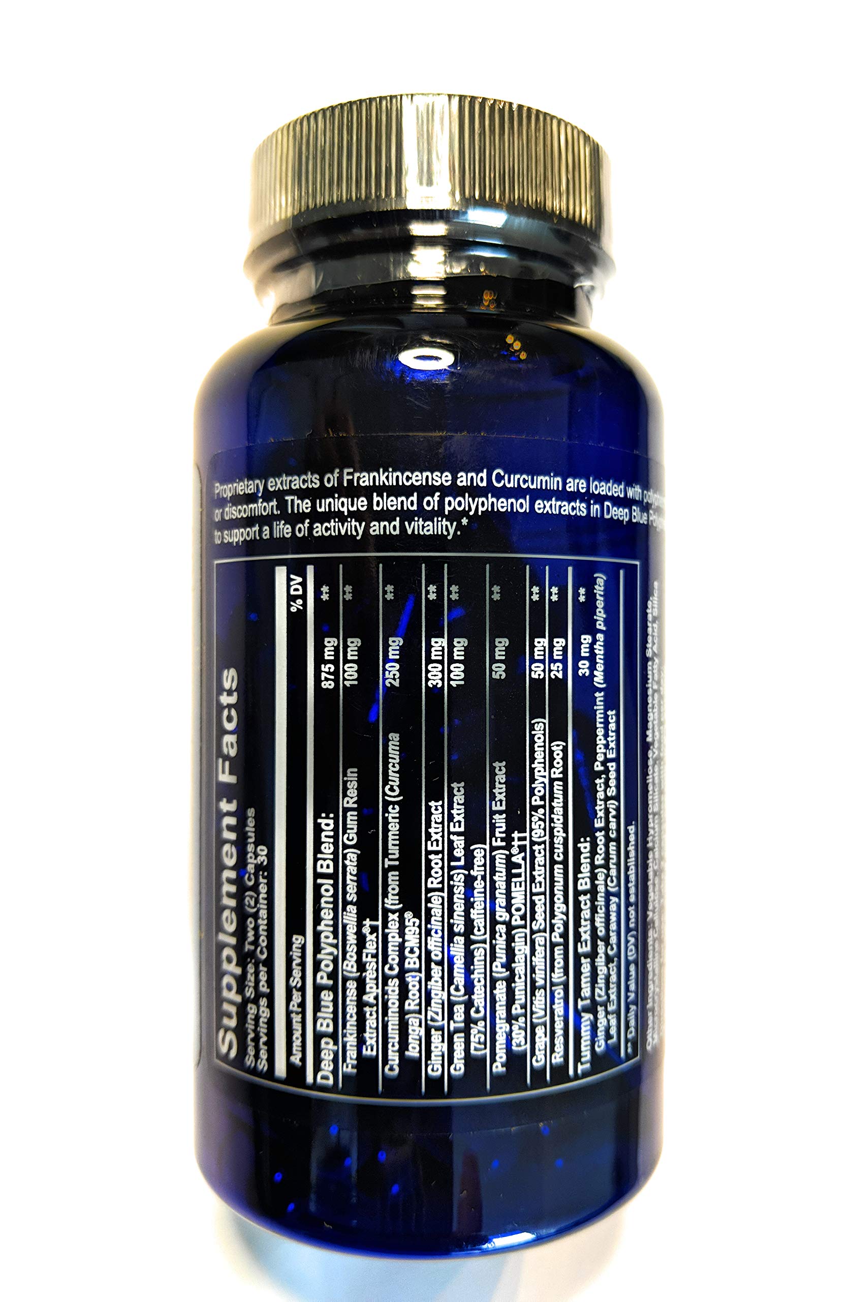 doTERRA Deep Blue Polyphénol Complex — Gelules: utilisation quotidienne pour soutenir le confort.