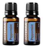 doTERRA Menthe poivree 15 ml, diffusion rafraichissante a domicile.