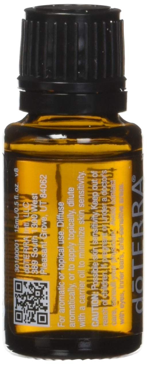 doTERRA Menthe poivree 15 ml, parfum frais pour diffusion en salon.
