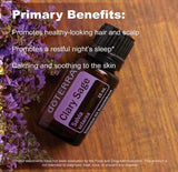 doTERRA Sauge Sclarée: bain aromatique pour une relaxation contemplative.