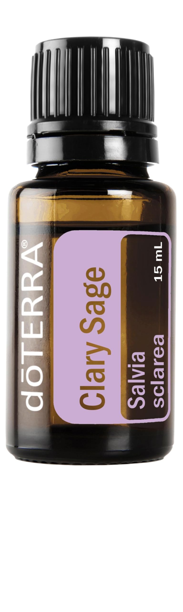 doTERRA Sauge Sclarée: bouteille 15 ml, arôme boisé favorisant la détente.