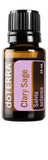 doTERRA Sauge Sclarée: bouteille 15 ml, arôme boisé favorisant la détente.