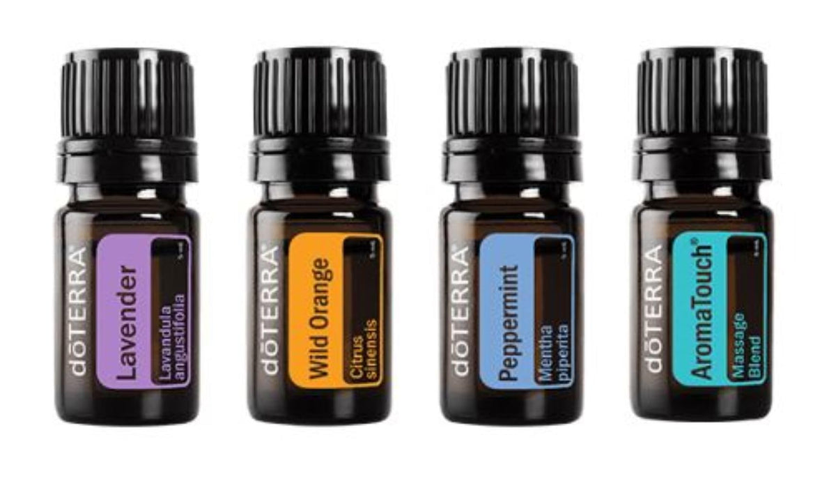 doTERRA kit de voyage avec flacon Lavande pour la détente en voyage