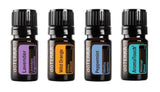 doTERRA kit de voyage avec flacon Lavande pour la détente en voyage
