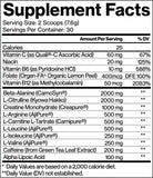 Etiquette sans sucre et vegan pour s’intégrer a votre regime.