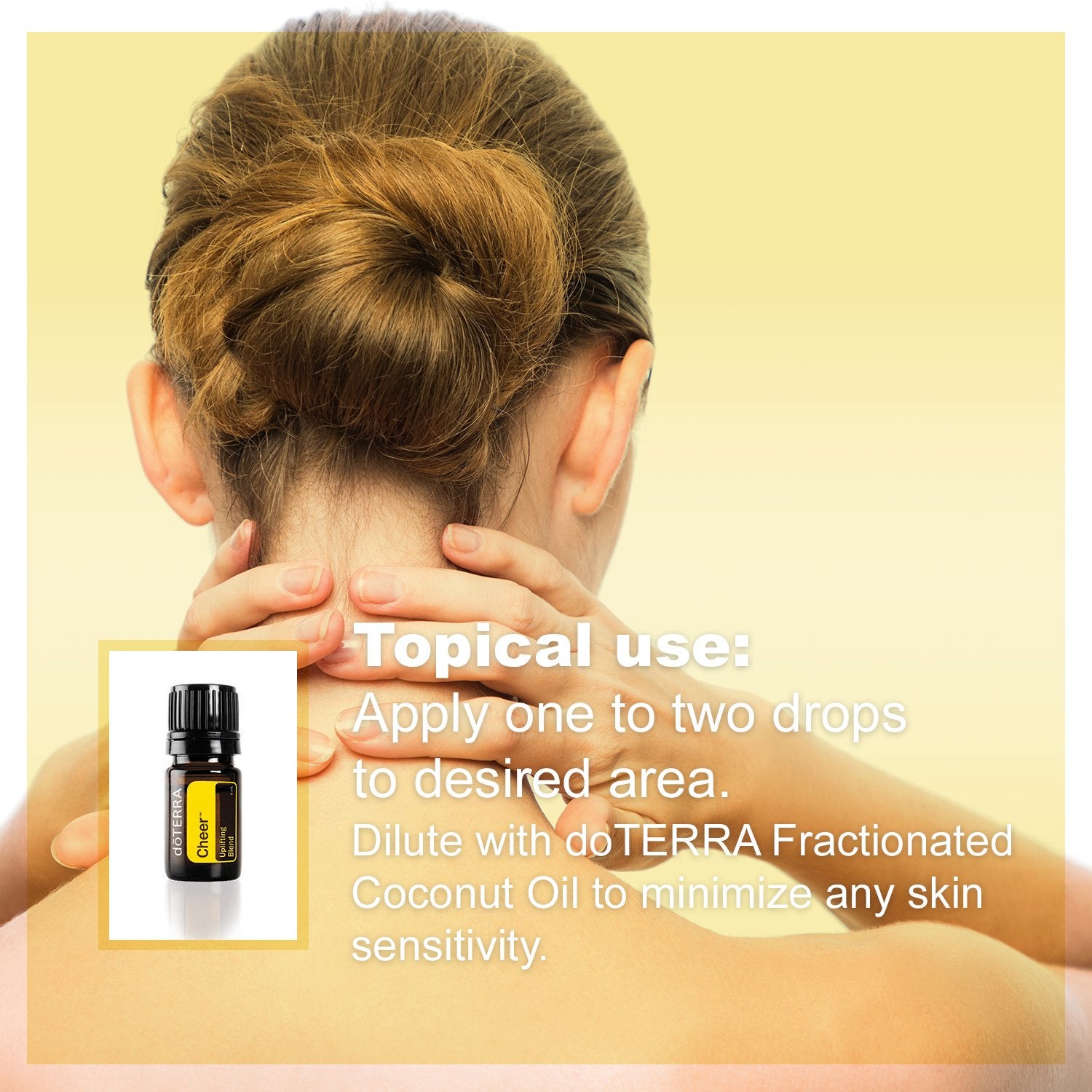 doTERRA Cheer, diffusion matinale pour éveil et sourire.