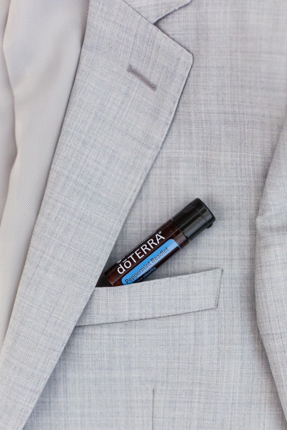 doTERRA Peppermint Beadlet – utilisation nomade pratique sans eau.
