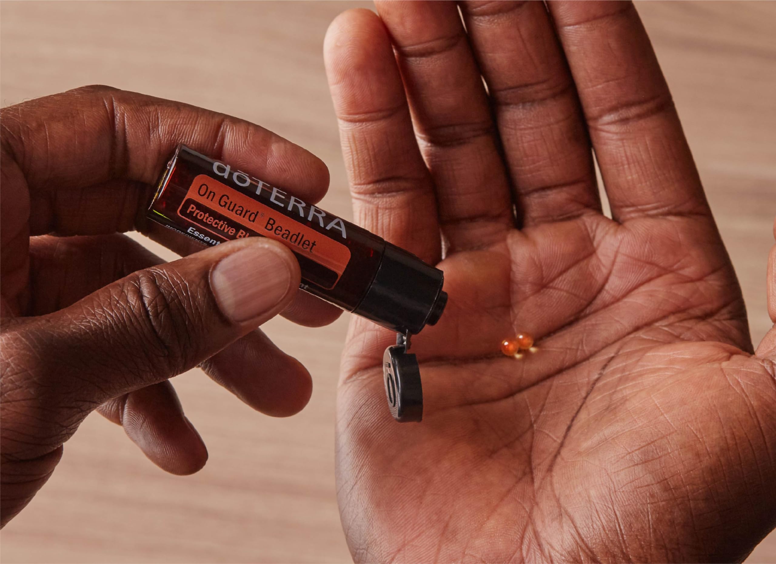 doTERRA perles protectrices fondent rapidement en bouche pour rafraîchir l'haleine.