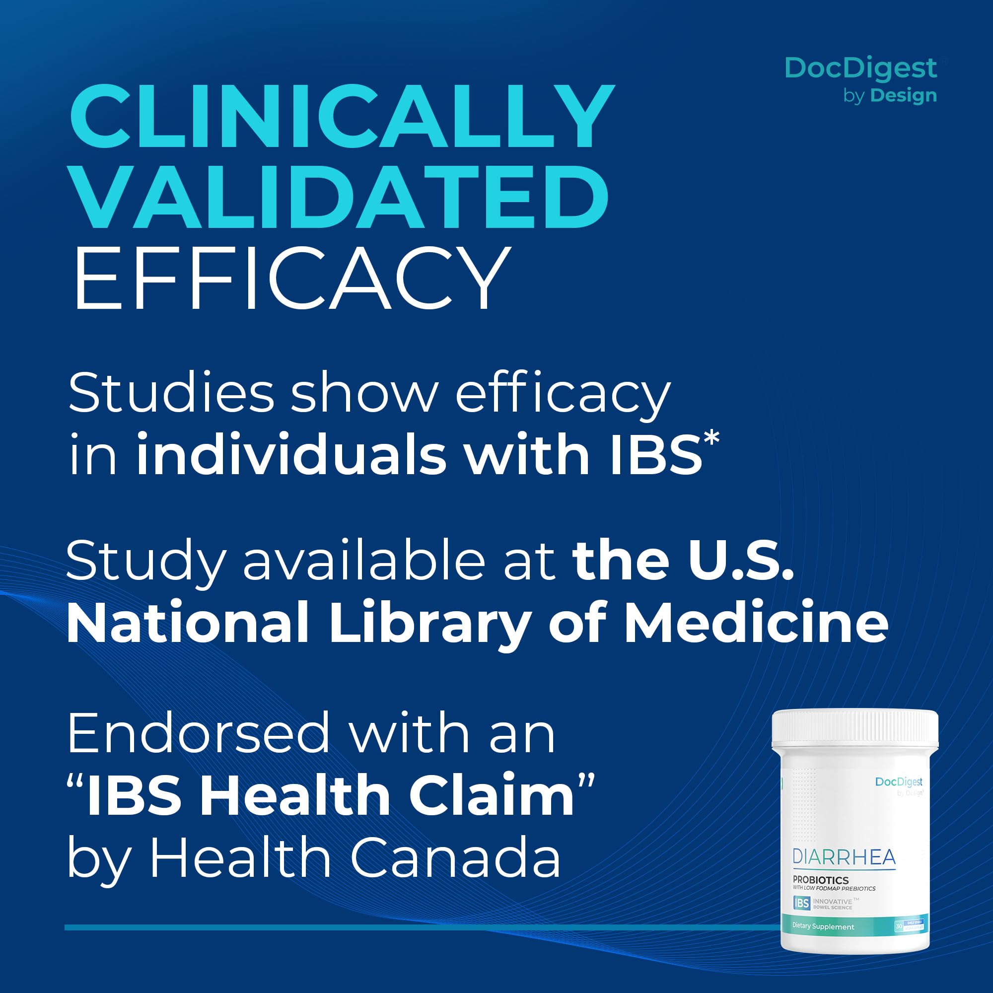 DocDigest etiquette-produit probiotiques — indications claires pour une utilisation adaptée.